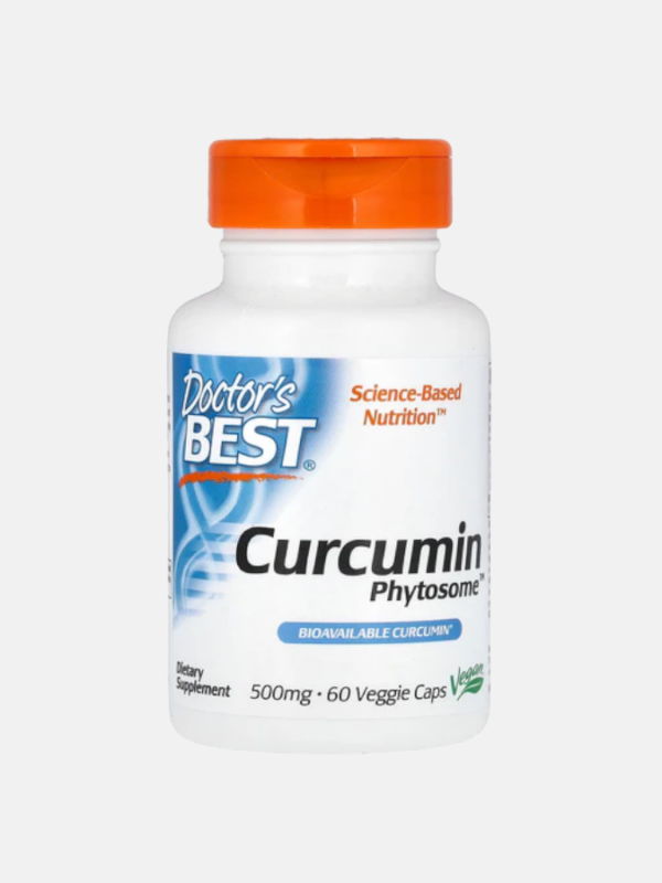 Curcumin Phytosome with Meriva 500mg - 60 cápsulas - Doctor's Best