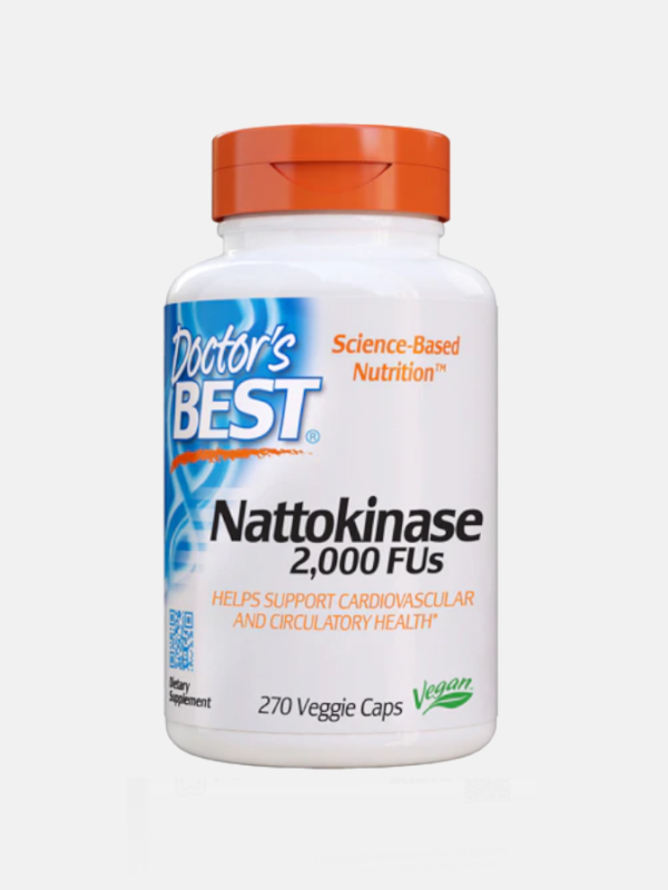 Nattokinase 2000 FUs - 270 Veggie Caps - Doctor's Best