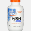 MSM with OptiMSM 1000mg - 180 cápsulas - Doctor's Best