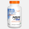 MSM with OptiMSM 1000mg - 360 cápsulas - Doctor's Best