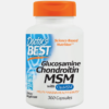 Glucosamine Chondroitin MSM with OptiMSM - 240 cápsulas - Doctor's Best