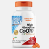 High Absorption CoQ10 with BioPerine 200mg - 60 veggie softgels - Doctor's Best