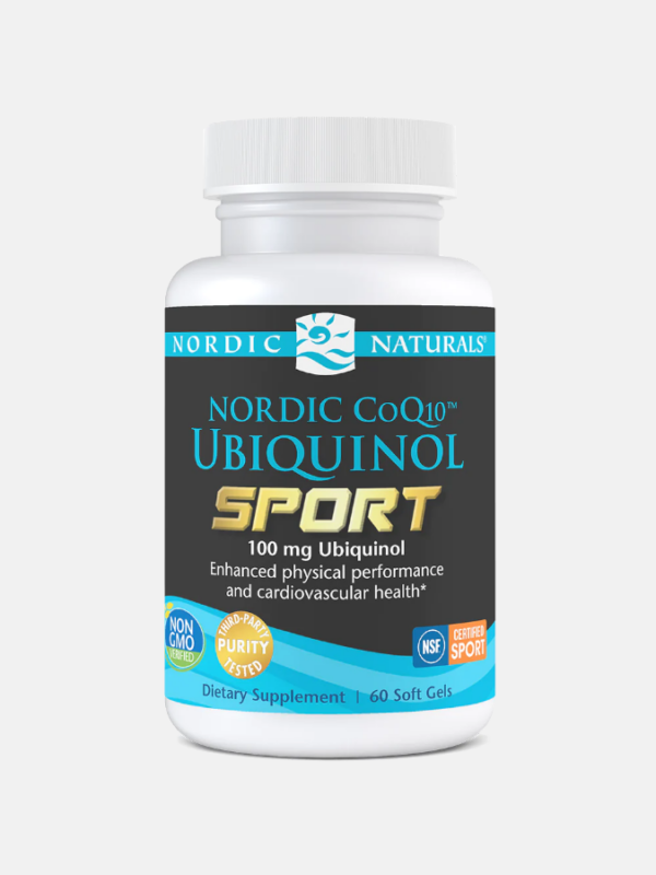 Nordic CoQ10 Ubiquinol Sport - 60 softgels - Nordic Naturals