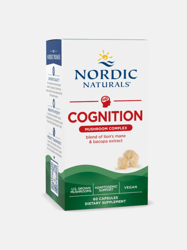 Cognition Mushroom Complex - 60 cápsulas - Nordic Naturals