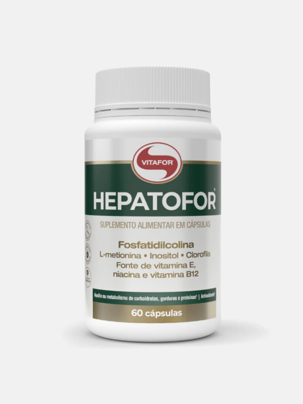 Hepatofor - 60 cápsulas - Vitafor