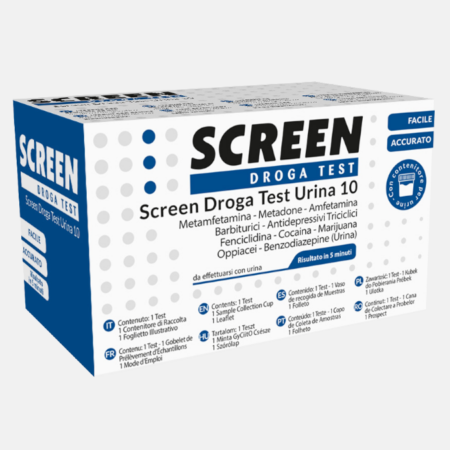 Screen Drug Test Urine 10 – 1 test – Screen Pharma