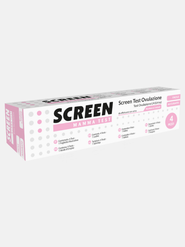 Screen Test Ovulation - 4 tests - Screen Pharma