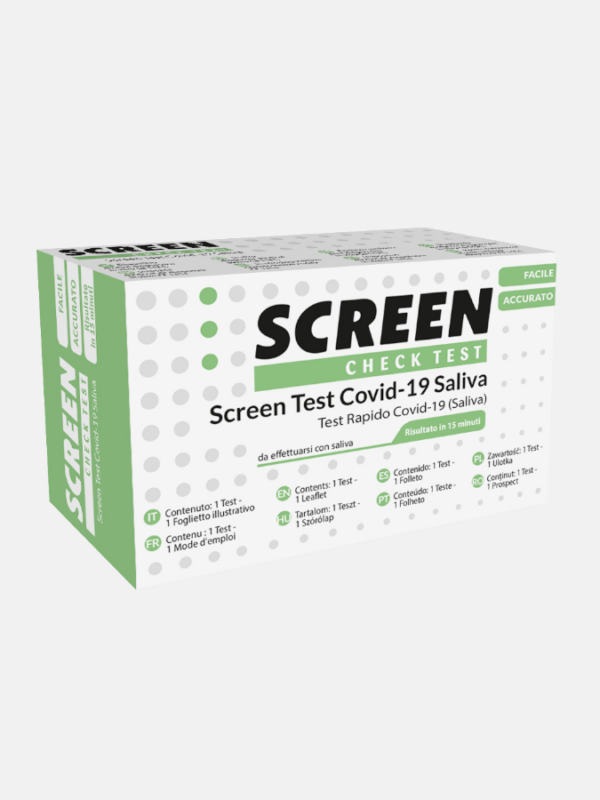 Screen Test Covid-19 Saliva - 1 teste - Screen Pharma