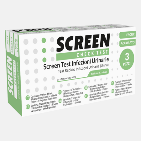 Screen Test Urinary Infections – 3 pruebas – Screen Pharma