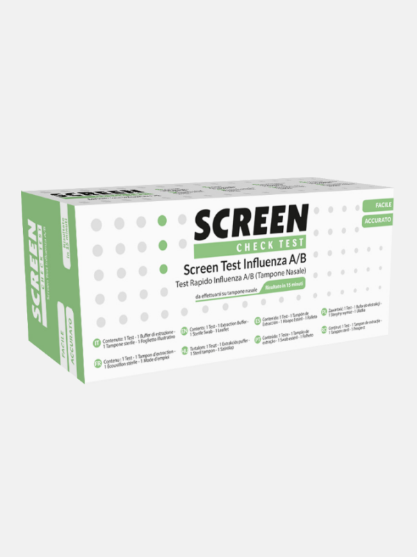 Screen Test Influenza A/B - 1 test - Screen Pharma