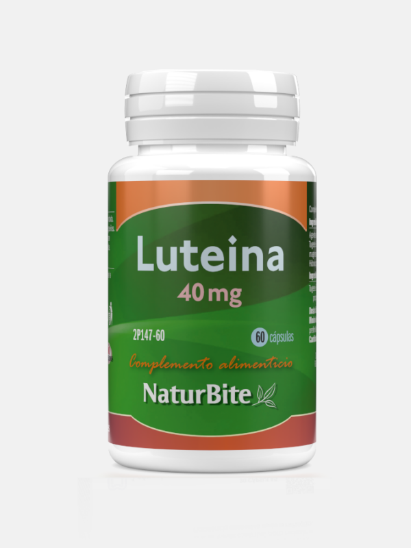 Luteina 40mg - 60 cápsulas - NaturBite