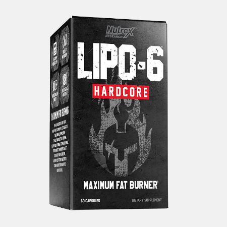 LIPO 6 Hardcore – 60 cápsulas – Nutrex Research