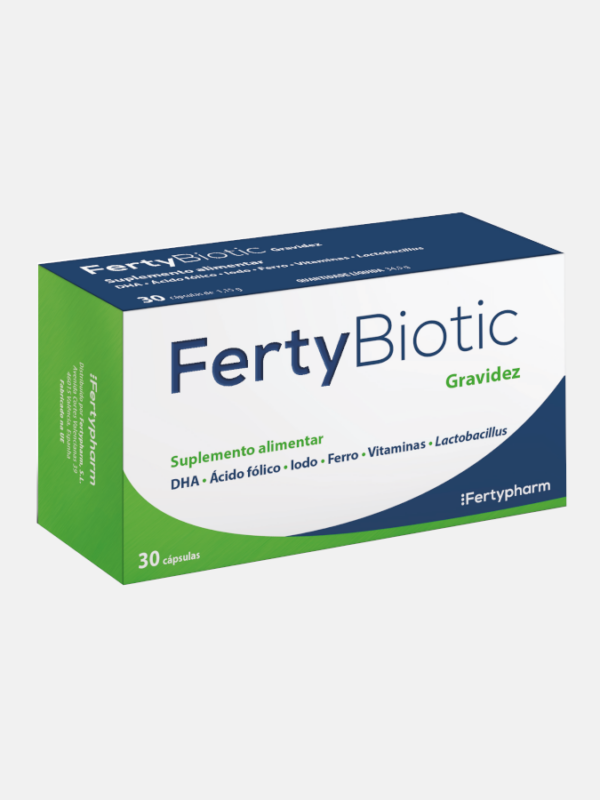 FertyBiotic Embarazo - 30 cápsulas - Fertypharm