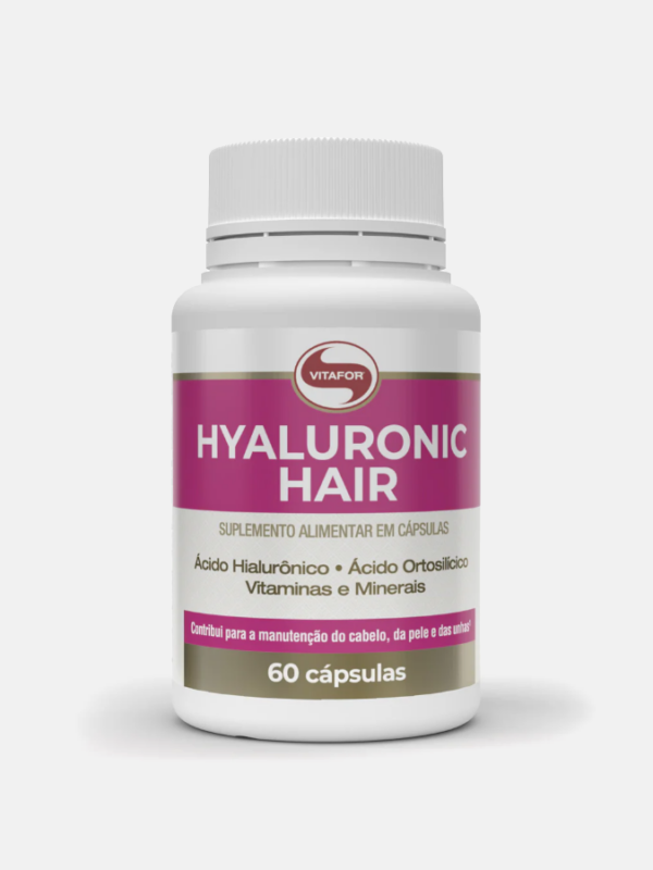 Hyaluronic Hair - 60 cápsulas - Vitafor