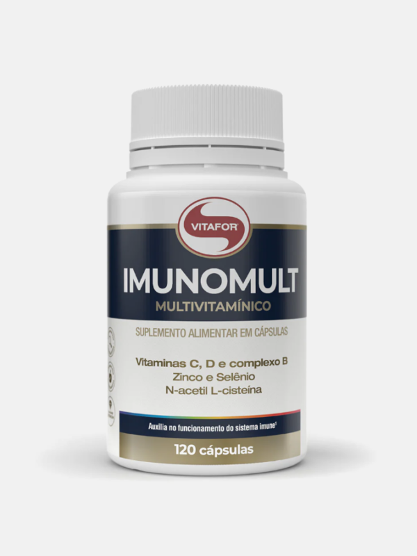 Imunomult Multivitamínico - 120 cápsulas - Vitafor