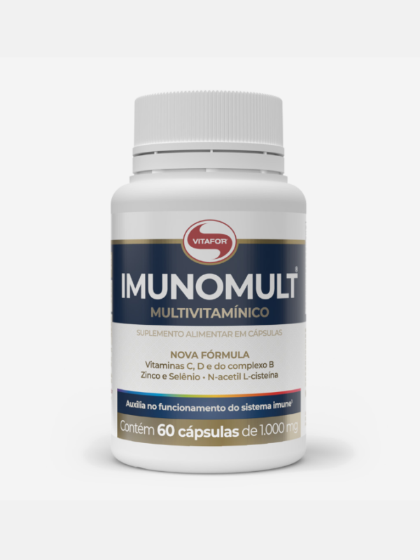 Imunomult Multivitamínico - 60 cápsulas - Vitafor