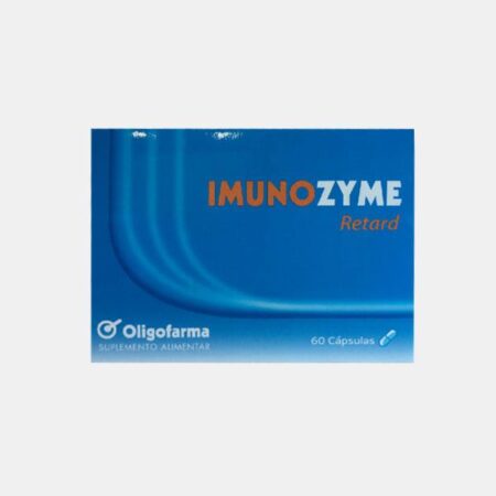 Immunozyme retard – 60 cápsulas – Oligofarma