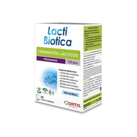 Leche biótica – 10 saquetas – Ortis