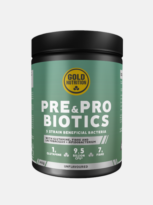 Pre&Pro Biotics - 242g - Gold Nutrition