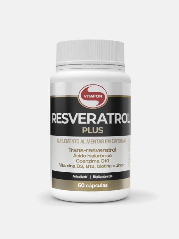 Resveratrol Plus - 60 cápsulas - Vitafor