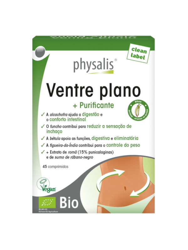 Vientre Plano - 45 comprimidos - Physalis