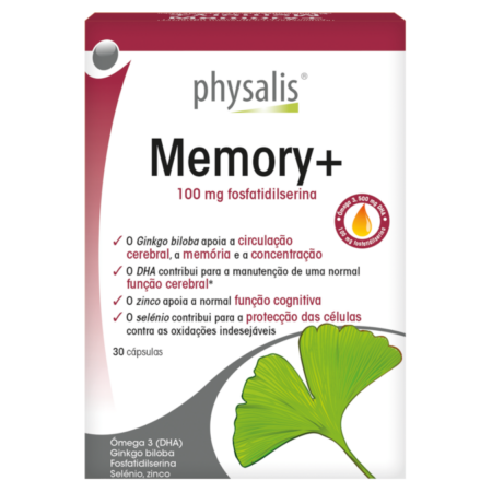 Memory+ – 30 cápsulas – Physalis