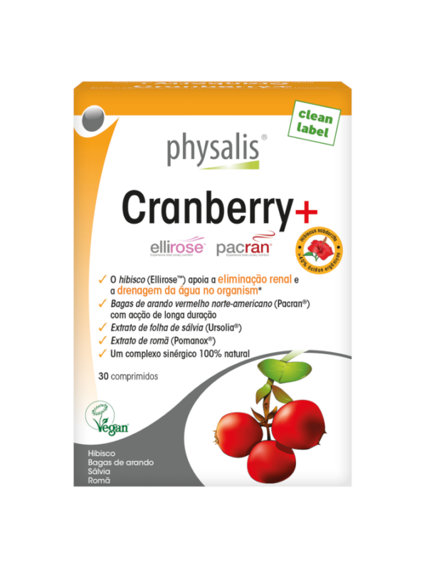 Cranberry+ - 30 comprimidos - Physalis