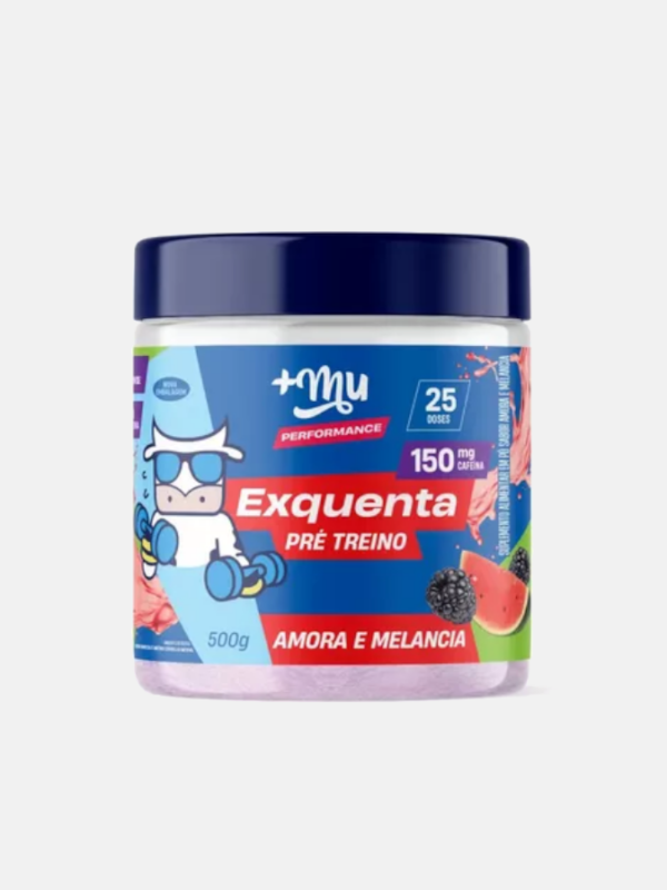 Muke Pre-Entrenamiento Exquenta Mora y Sandía - 500g - +Mu