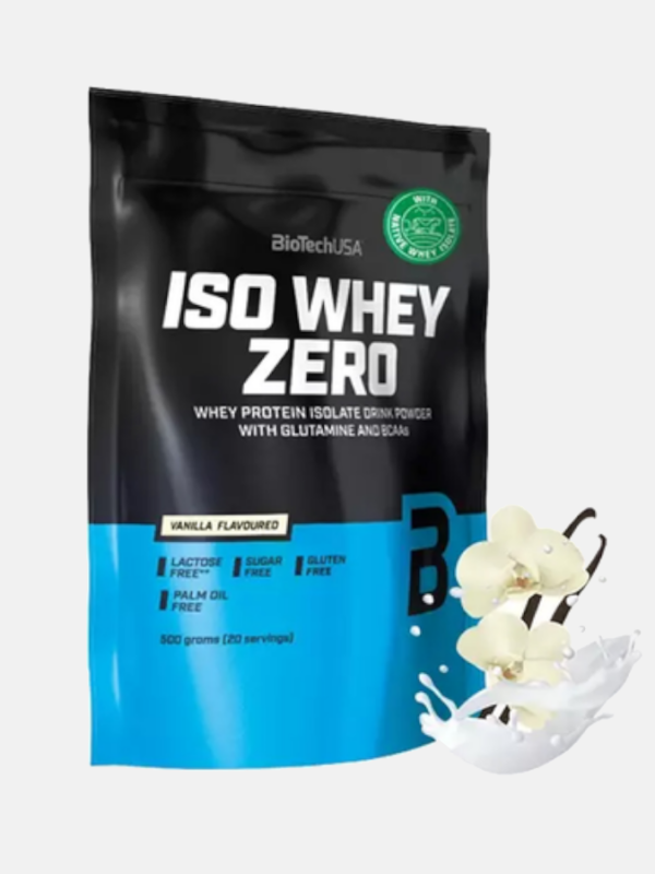 Iso Whey Zero Vanilla - 500g - BioTech USA