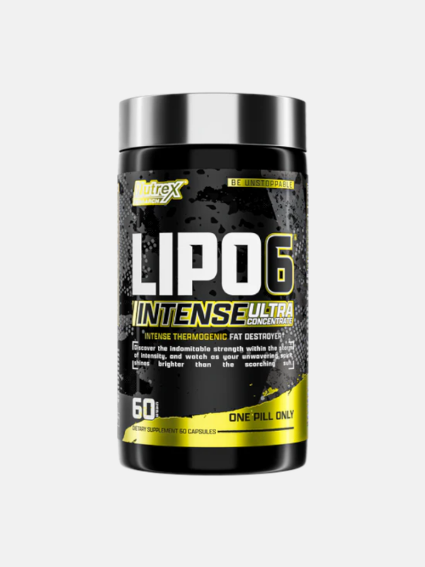 Lipo 6 Black Intense Ultra Concentrate - 60 cápsulas - Nutrex Research