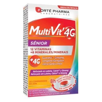 MULTIVIT 4 G SENIOR – 30 comprimidos – Forte Pharma