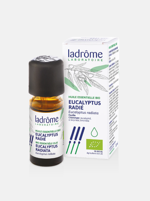 AE Eucalipto Radiata Eucalyptus radiata Bio - 10ml - Ladrôme