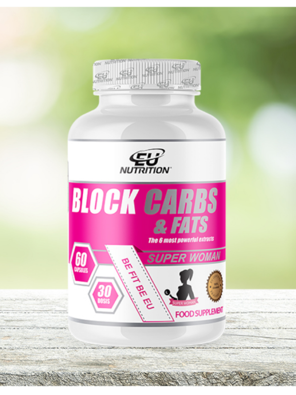 Block Carbs & Fats - 60 cápsulas - EU Nutrition