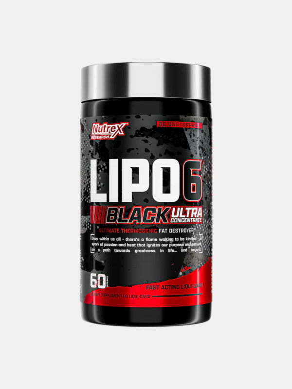 Lipo 6 Black Ultra Concentrado - 60 cápsulas - Nutrex Research