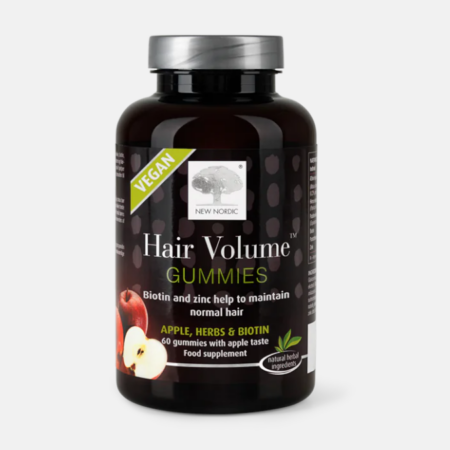 Hair Volume Gummies Vegan – 60 gomas – New Nordic