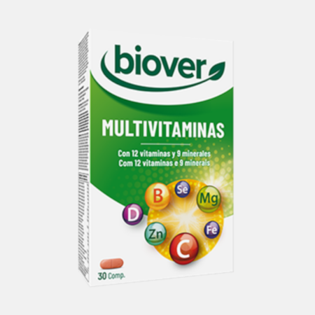 Multivitaminas – 30 comprimidos – Biover