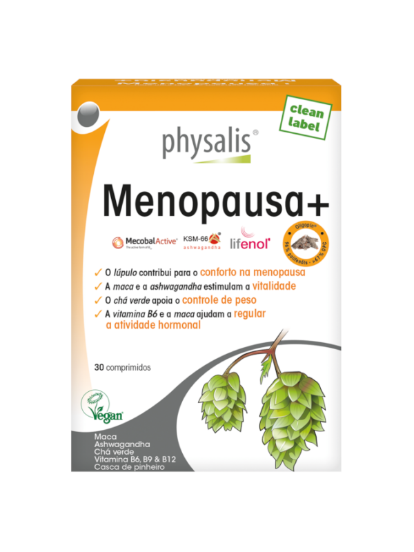 Menopausa+ - 30 cápsulas - Physalis