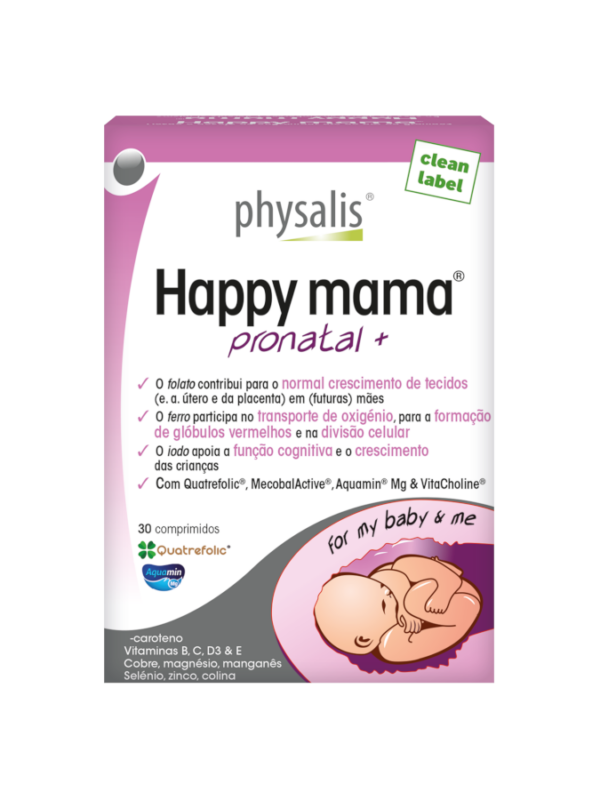 Happy Mama pronatal+ - 30 comprimidos - Physalis