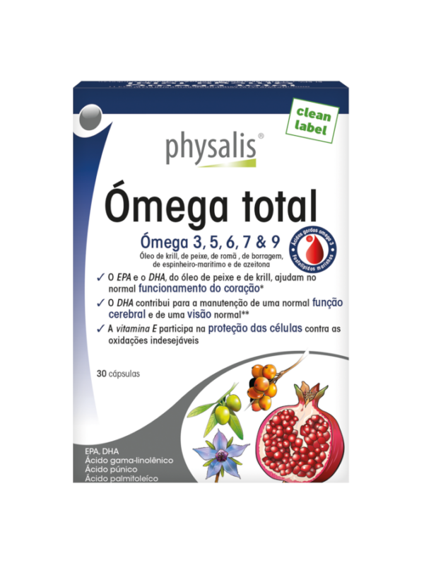 Ómega Total - 30 cápsulas - Physalis