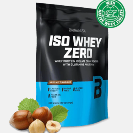 Iso Whey Zero Avellana – 500g – BioTech USA