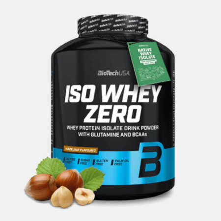 Iso Whey Zero Avellana – 2270 g – Biotech USA