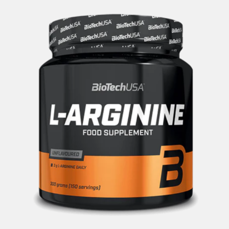 L-Arginina Sin Sabor – 300g – Biotech USA