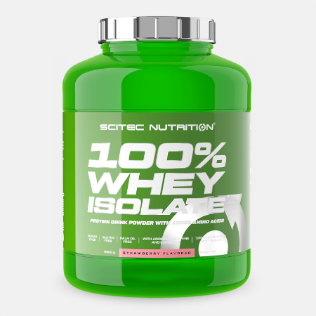 100% Whey Isolate Strawberry – 2000g – Scitec Nutrition