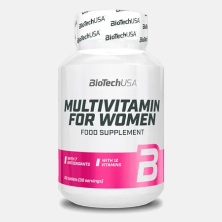 Multivitamin for Women – 60 comprimidos – BioTech