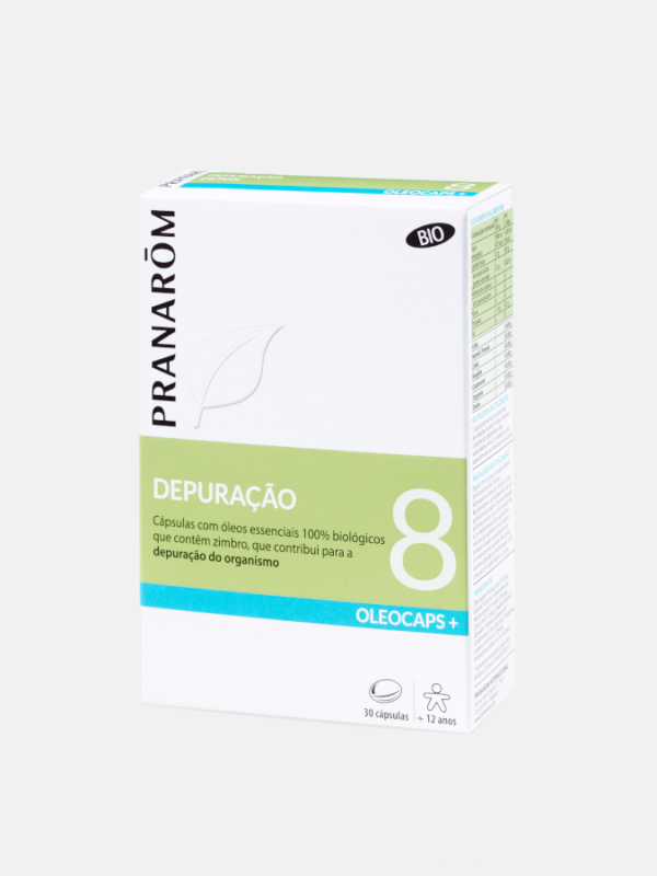 OLEOCAPS Depuración 8 BIO - 30 cápsulas - Pranarom