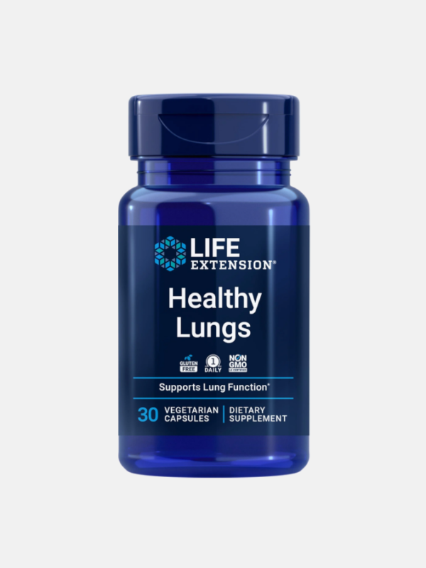 Healthy Lungs - 30 cápsulas - Life Extension