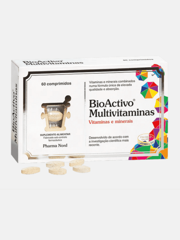 BioActivo Multivitaminas - 60 comprimidos - Pharma Nord