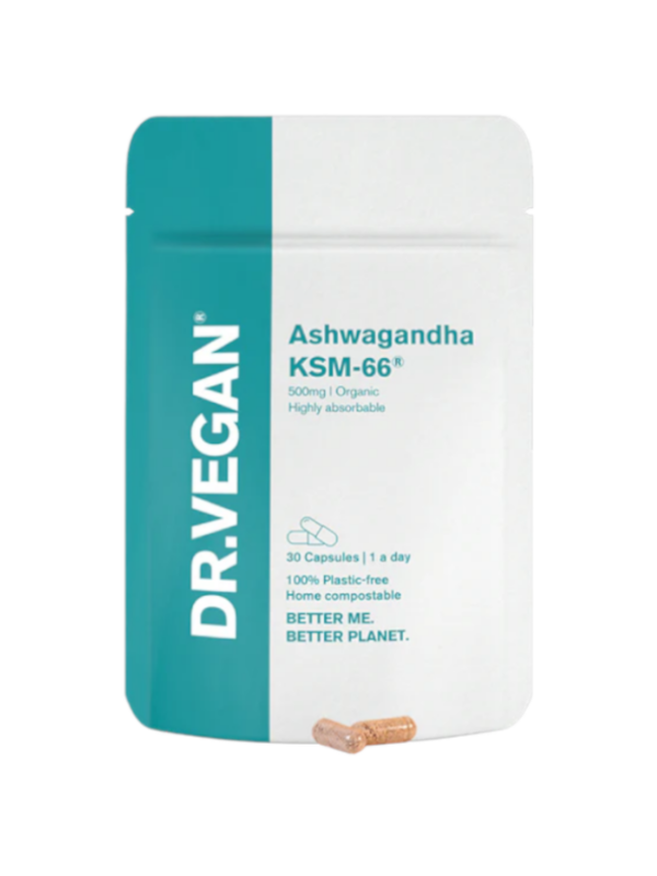 Ashwagandha KSM-66 - 30 cápsulas - DR.VEGAN