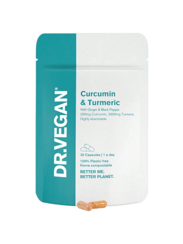 Curcumin & Turmeric - 30 cápsulas - DR.VEGAN