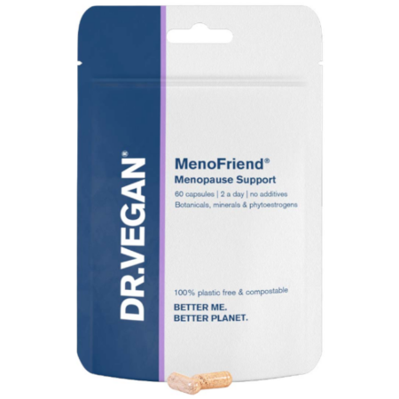 MenoFriend Menopause Support – 60 cápsulas – DR.VEGAN